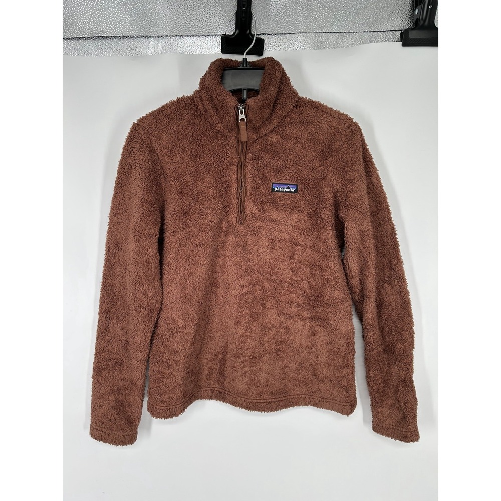 Patagonia Los Gatos Quarter 1/4 Zip Sweater Women's‎ Small Sherpa Fleece 25235 S